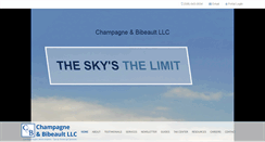 Desktop Screenshot of champagnebibeault.com